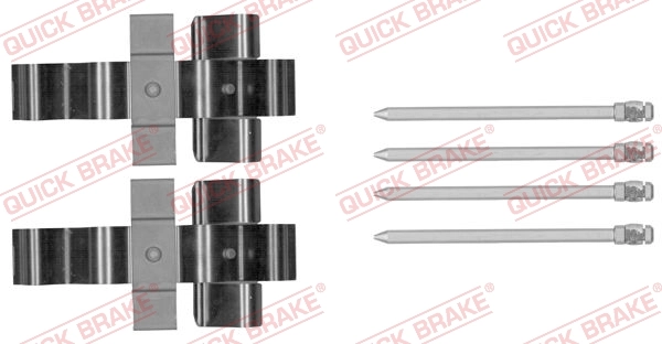 Accessory Kit, disc brake pad